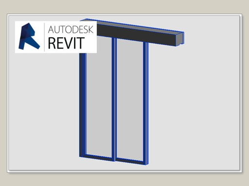 record system 20 – telescopic sliding door E-TSA – wall based