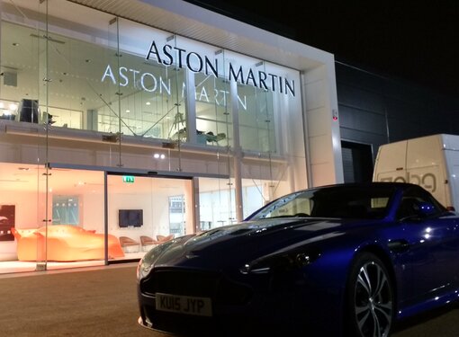 Aston Martin showroom, Newcastle (UK)