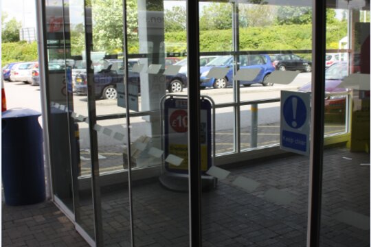 Tesco store, Rugby (UK)