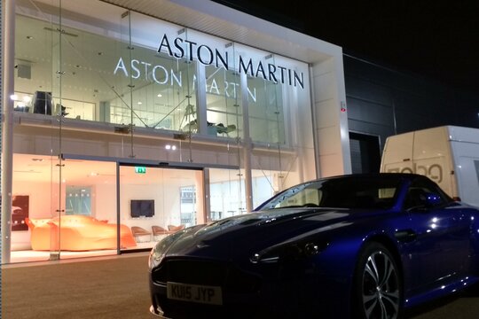 Aston Martin showroom, Newcastle (UK)
