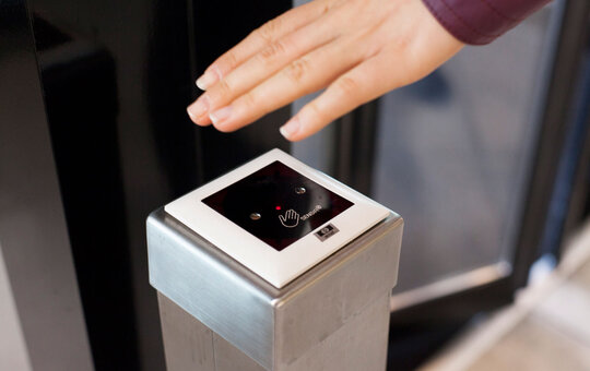 record Touchless Switch – record Interruttore senza contatto – pulsante igienico IR senza contatto